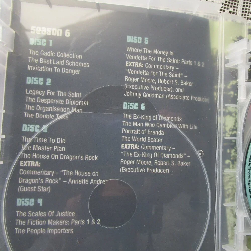 The Saint with Roger Moore (007). The complete series 33 DVD disc set. - Picture 5 of 9